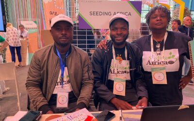 Seeding Africa exhibit at changenow Paris 2023