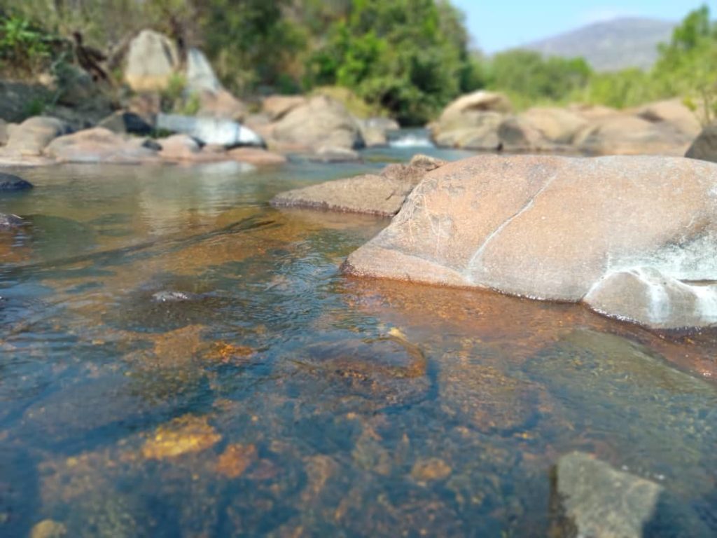 Fishes are gotten from this water source for the pond